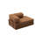 Luxury 2-Seat Sofa, 55.1 x 29.5 x 37.4 inches | 100% Chenille Fabric, Eco-Friendly, Soft Foam Cushions for Comfort | Bed Size: 74.8 x 55.1 inches | Elegant Brown Color, Perfect for Living Room or Den-105526616