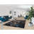 Transitional Oriental Area Rug 6x9