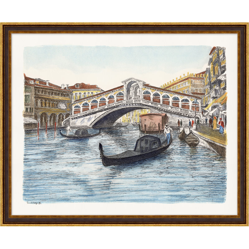 Scenes Of Venice 4 Print