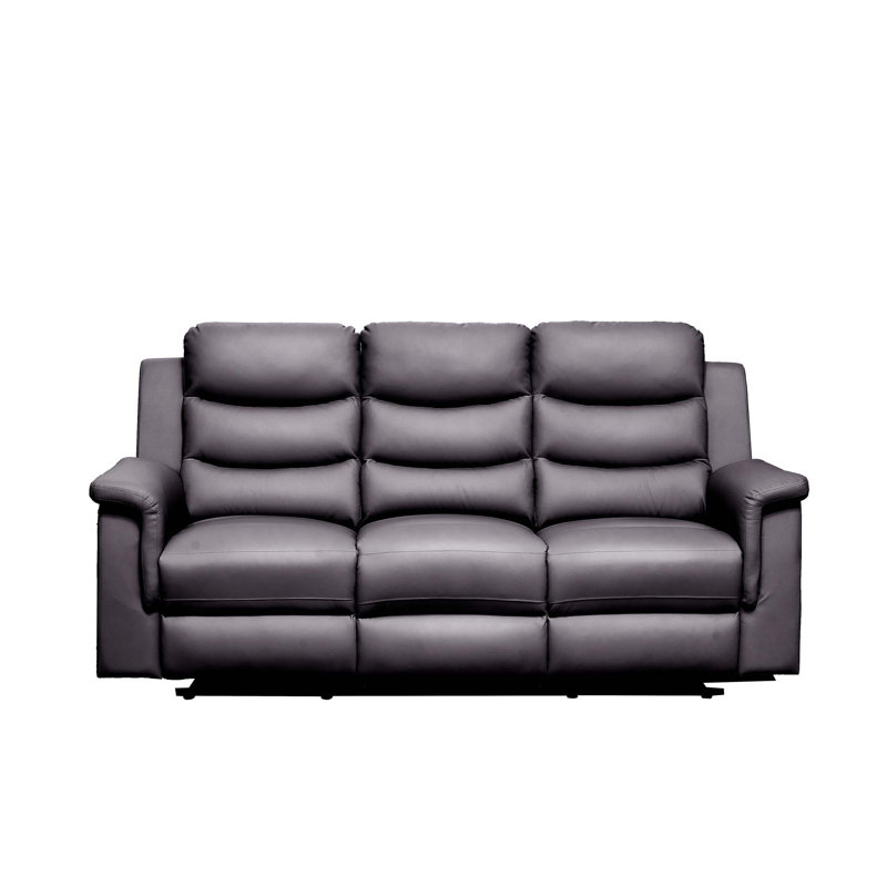 Causeuse inclinable avec console centrale et housse extensible, parfaite pour la détente et le divertissement