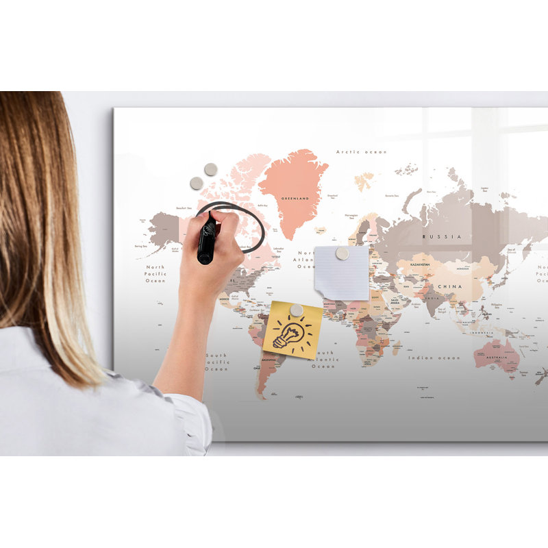 Magnetic Glass Dry Erase Board
