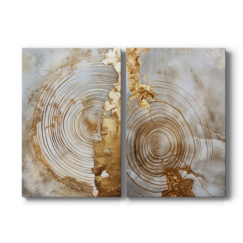 ABSTRACT Series CLXXIV-Premium Gallery Wrapped Canvas -Ready to Hang, 36" H x 48" W