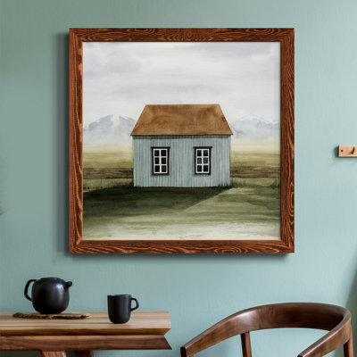 Nordic Cottage I - Single Picture Frame Print on Canvas