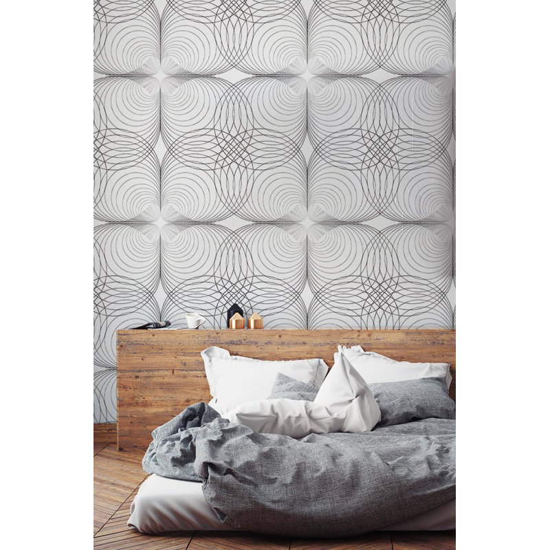 Janis Geometric Wallpaper Roll by Jamie Graney