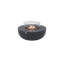 Eclipse 44" Round Natural Gas Fire Pit Table with Wind Guard & Burner Lid-1634625708