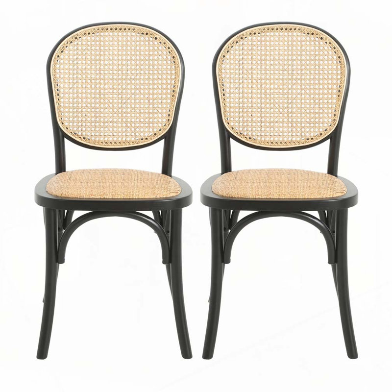 Chaises d'extérieur, Beige, Noir