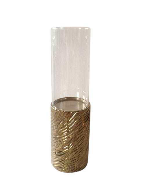 Ouragan en céramique, H 15,16 po x l 4,33 po x P 4,33 po