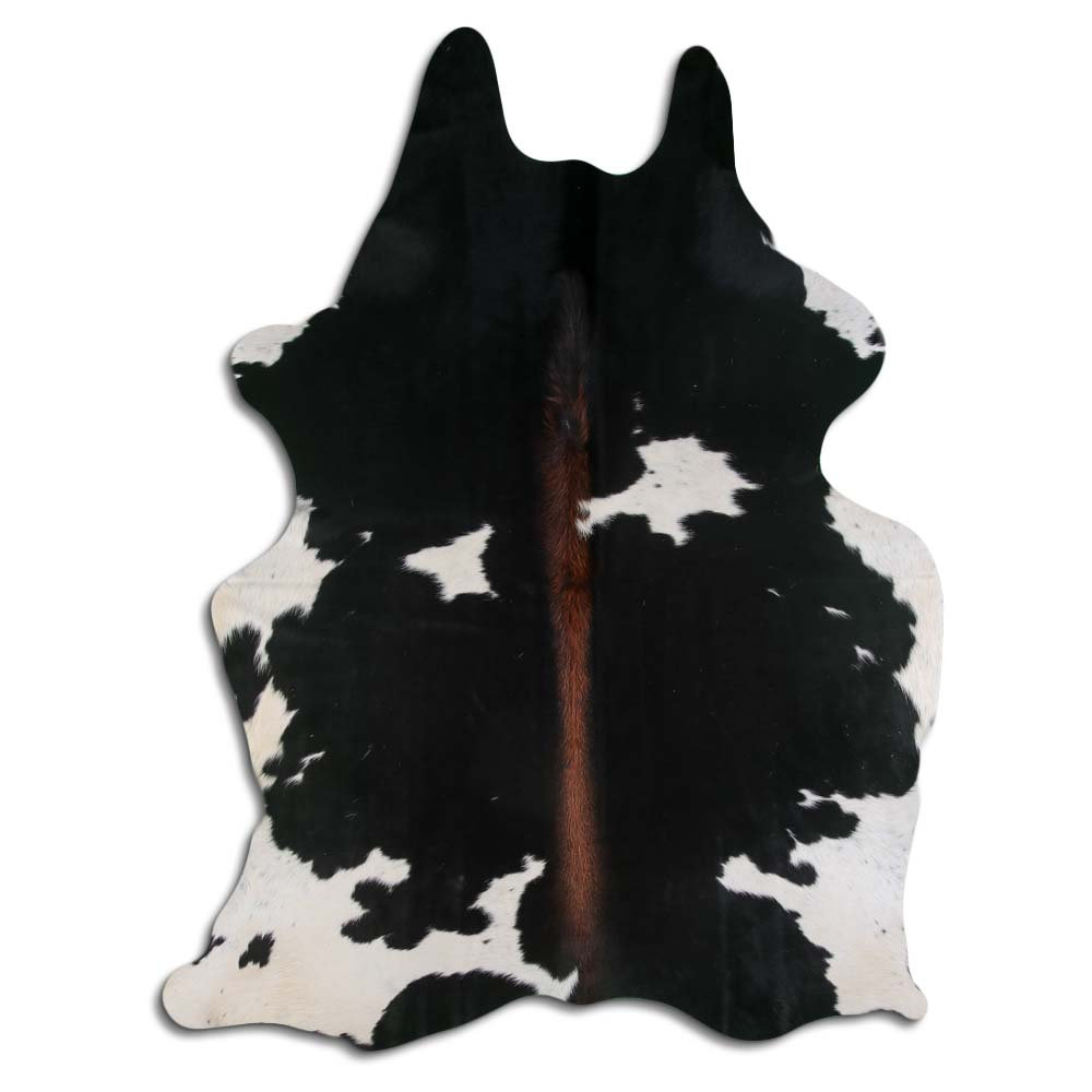 Foundry Select NATURAL HAIR ON Cowhide RUG BLACK AND WHITE 2 - 3 M ...