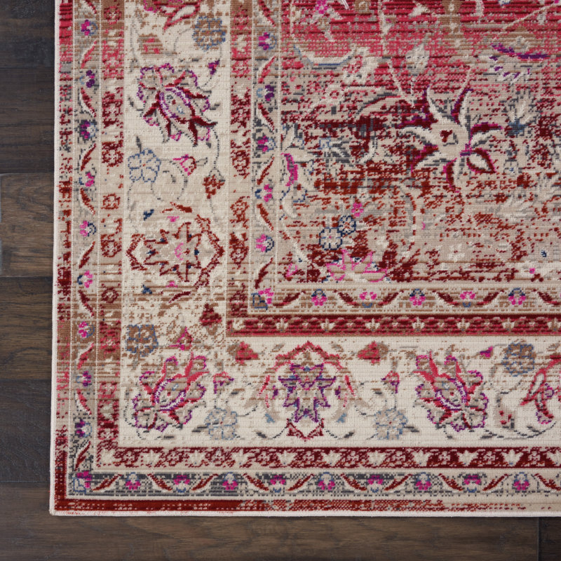 Boynton Oriental Area Rug, Rectangle 61 x 115cm