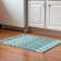 Premium Machine Washable Cerrito Teal Rug