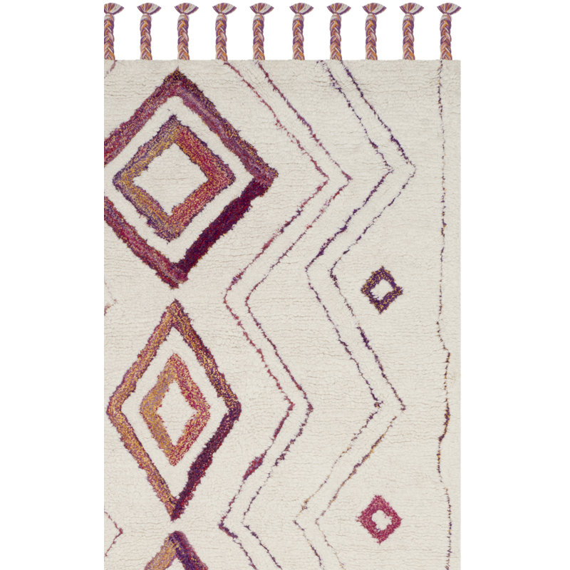 Powell Hand Tufted Performance Southwestern Rug, Rectangle 4' x 6'