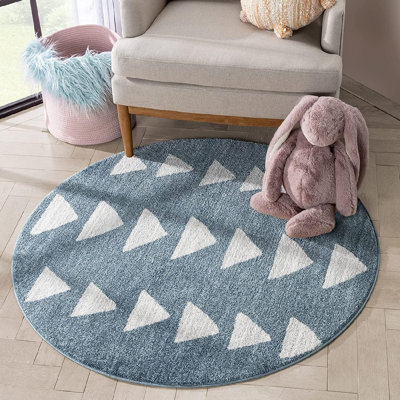 Tapis bleu