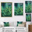 Fougère verte III sur toile-863363025-863363024