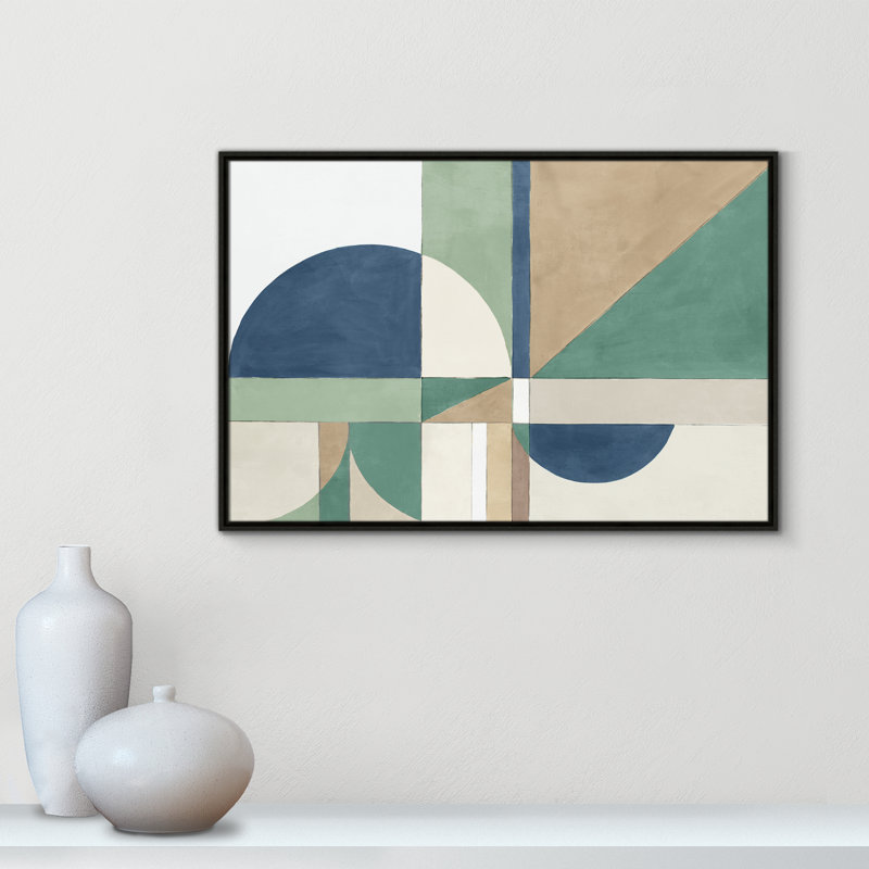 Floater Frame Canvas, 25.5" H x 37.5" W x 2" D, Espresso Framed