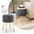 Round Boucle Ottoman with Storage-120644864-120644924