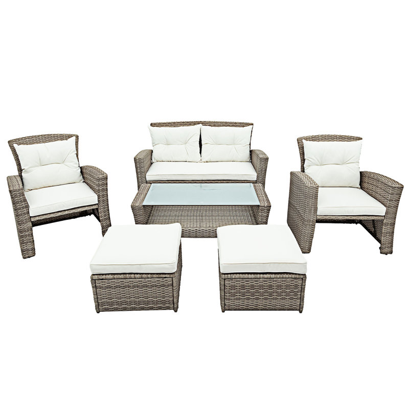 4 Piece Outdoor Conversation Set
