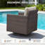 Chaise berçante pivotante en osier avec coussins Kaelahni-22772523-31176521
