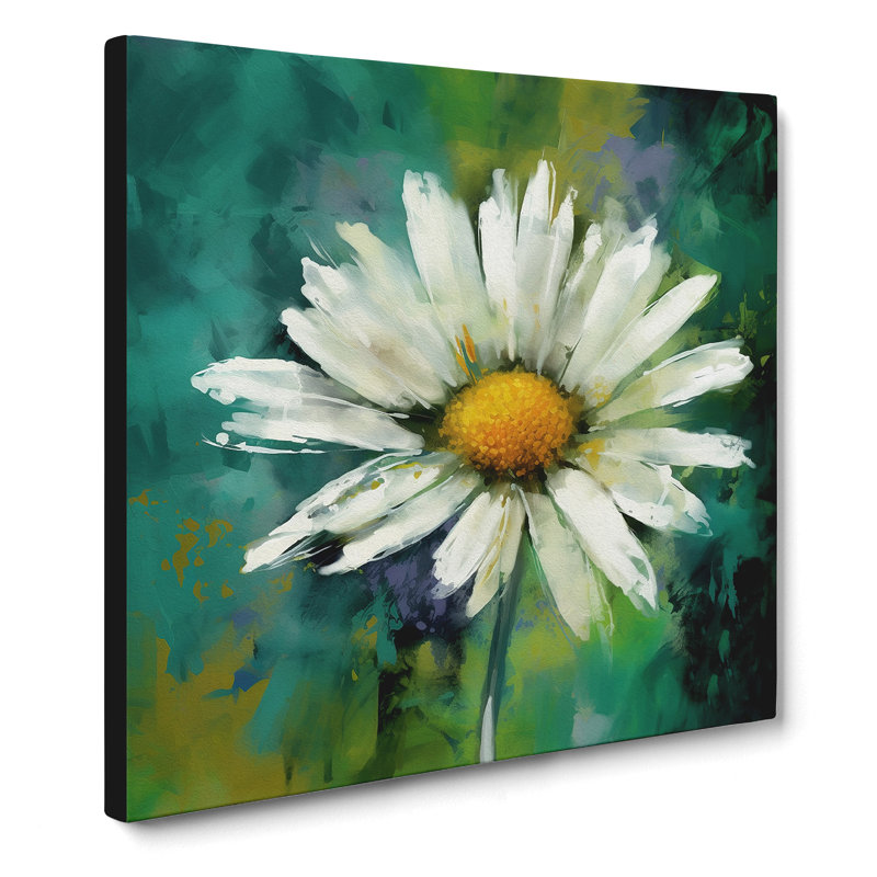 Daisy Abstract Expressionism - Print