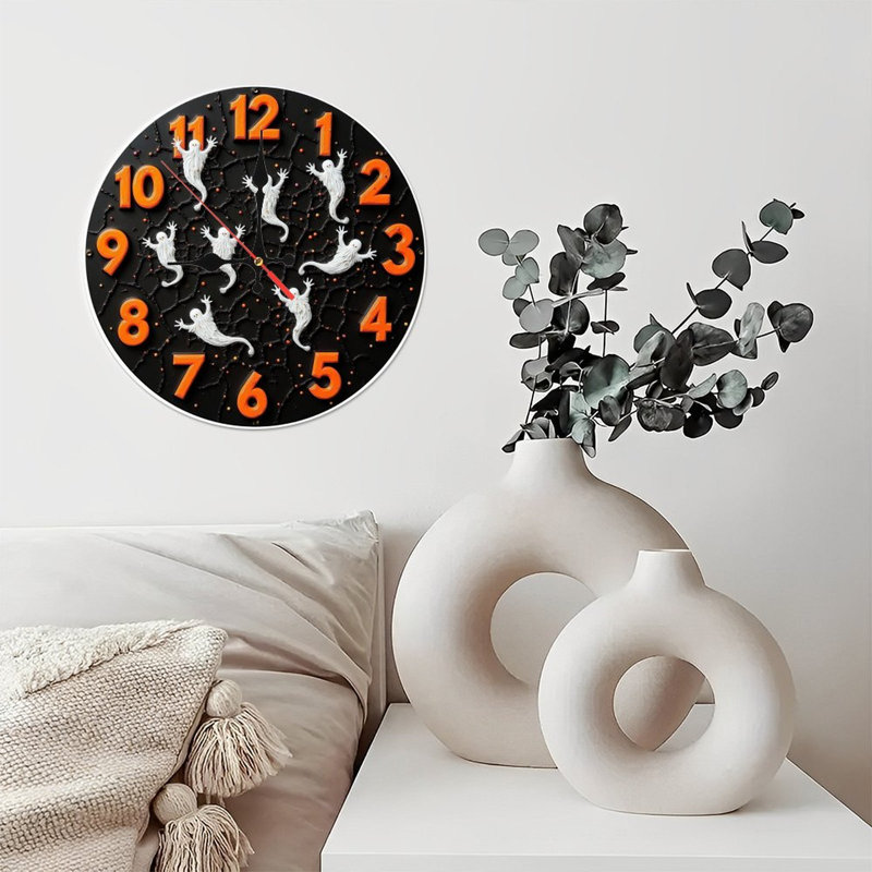 Horloge d'Halloween