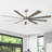 Veun 9-Blades Ceiling Fan with Led Light and Remote-1318984958-1278499017