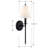 Lumley Stainless Steel Armed Sconce-30737294