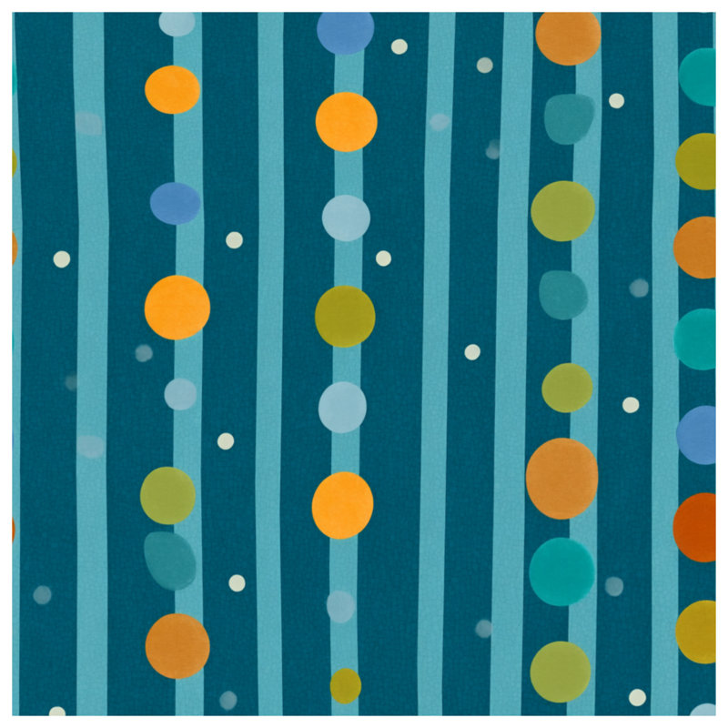 Coussin décoratif à pois, 20 x 20 inches