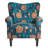Modern Accent Chair 30.3" Wide High Back Polyester Upholstered Armchair-557213683