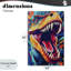 Toile Pop Style Raptor Dino, design par Creative Studio-668313584