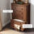 Grantville Farmhouse 5 - Drawers Dresser Organizer, Rustic Tall Chest of Drawers for Bedroom-74447177
