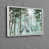 White Floater Framed