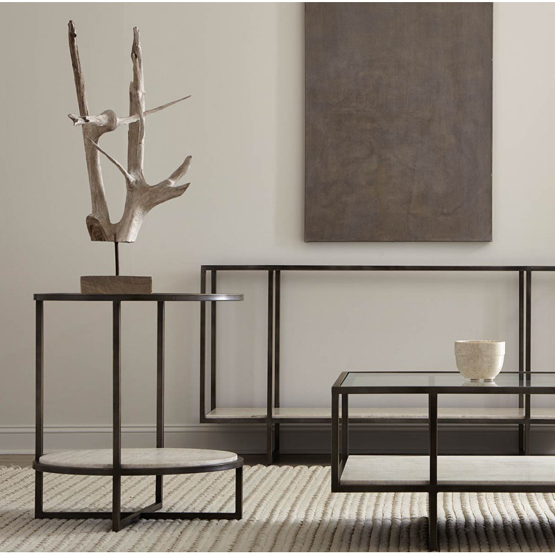 Harlow Glass End Table