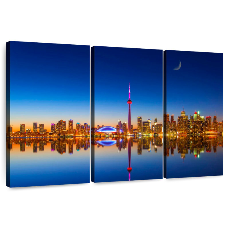 Hannes Toronto City Reflection, H 20 po x l 33 po