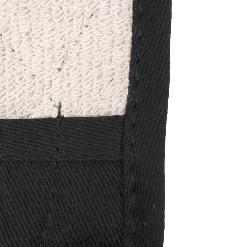 RITZ Cotton Potholder Set, Black