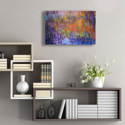  Art mural en verre «Nocturn In The Secret» par Dorothy Fagan