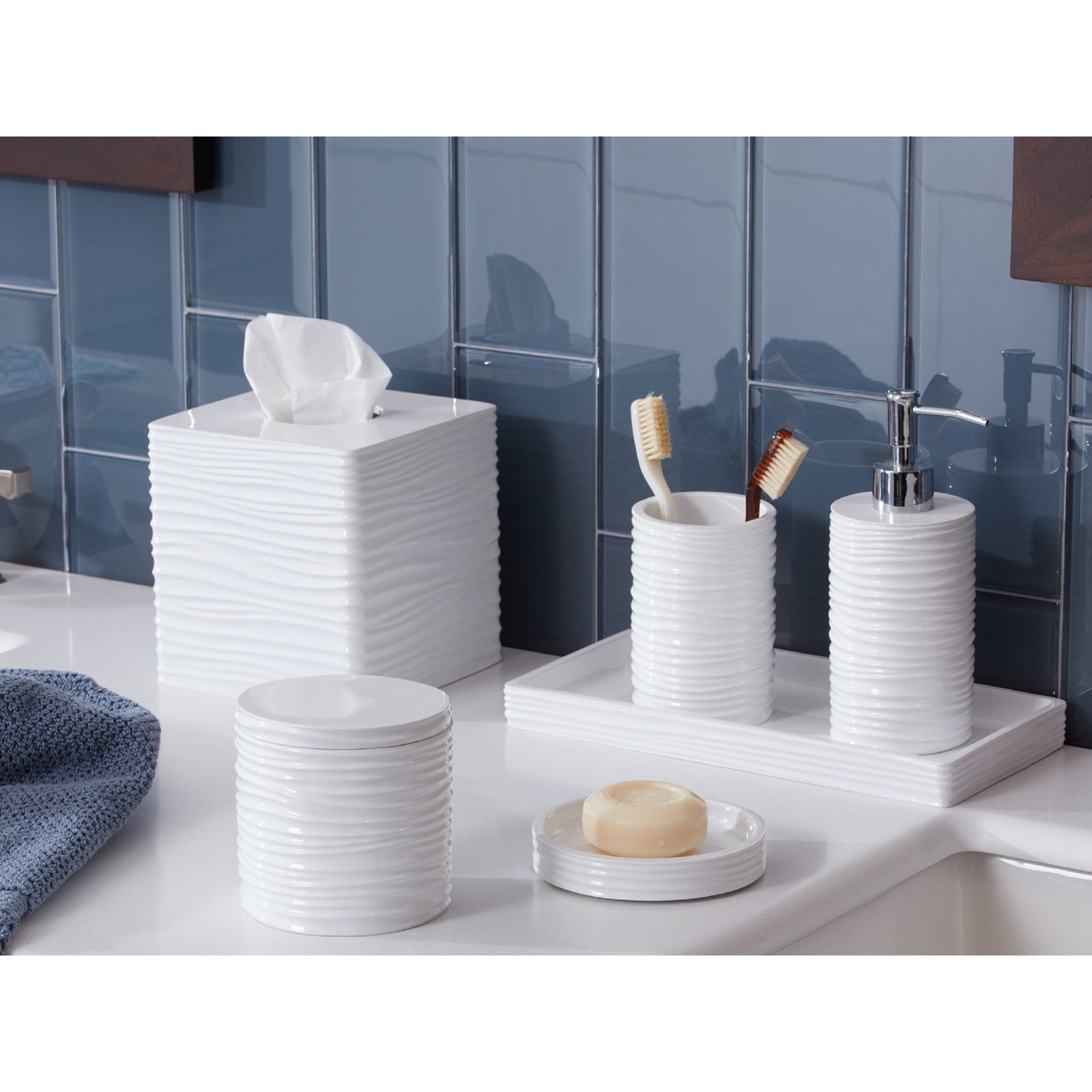 Acton Bathroom Accessory Set