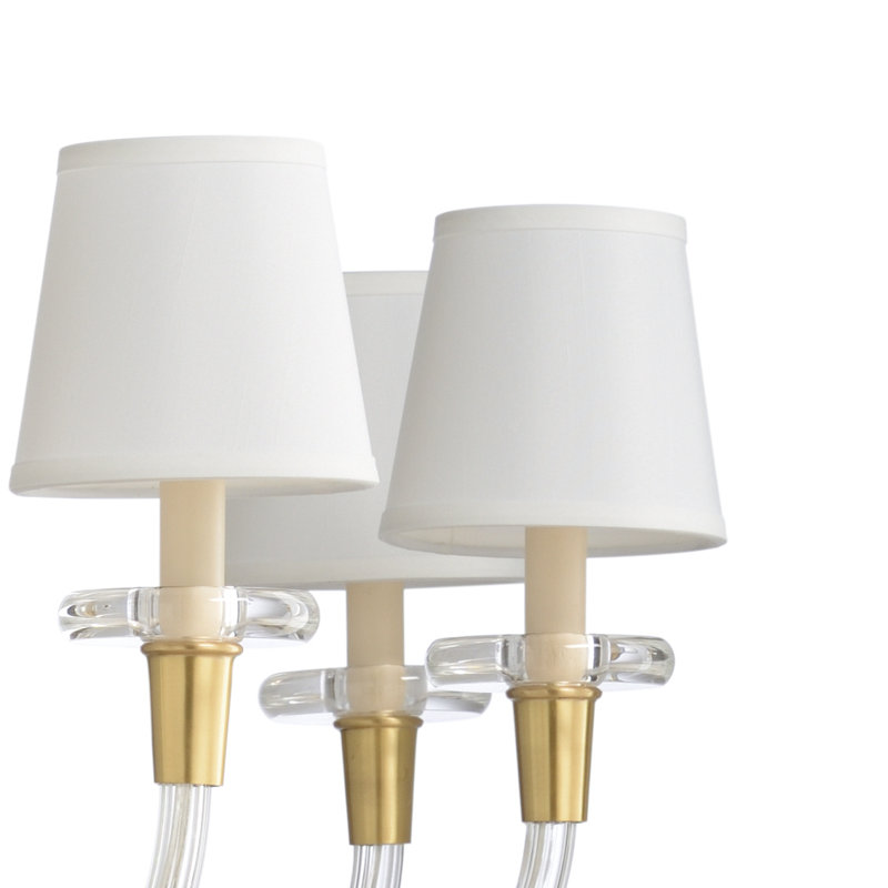Salon 8 - Light Shaded Classic / Traditional Chandelier