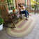  Braided Rug Pet Friendly Washable Indoor/Outdoor Multicolor Country Rug