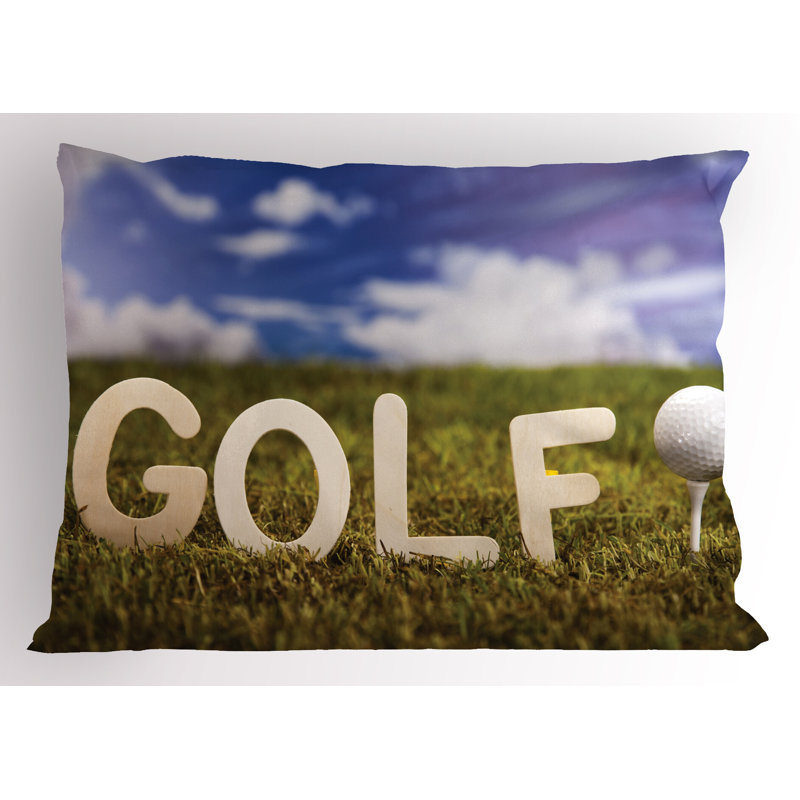 Ensemble de 2 taies décoratives de golf Ambesonne, H 20 po x l 36 po