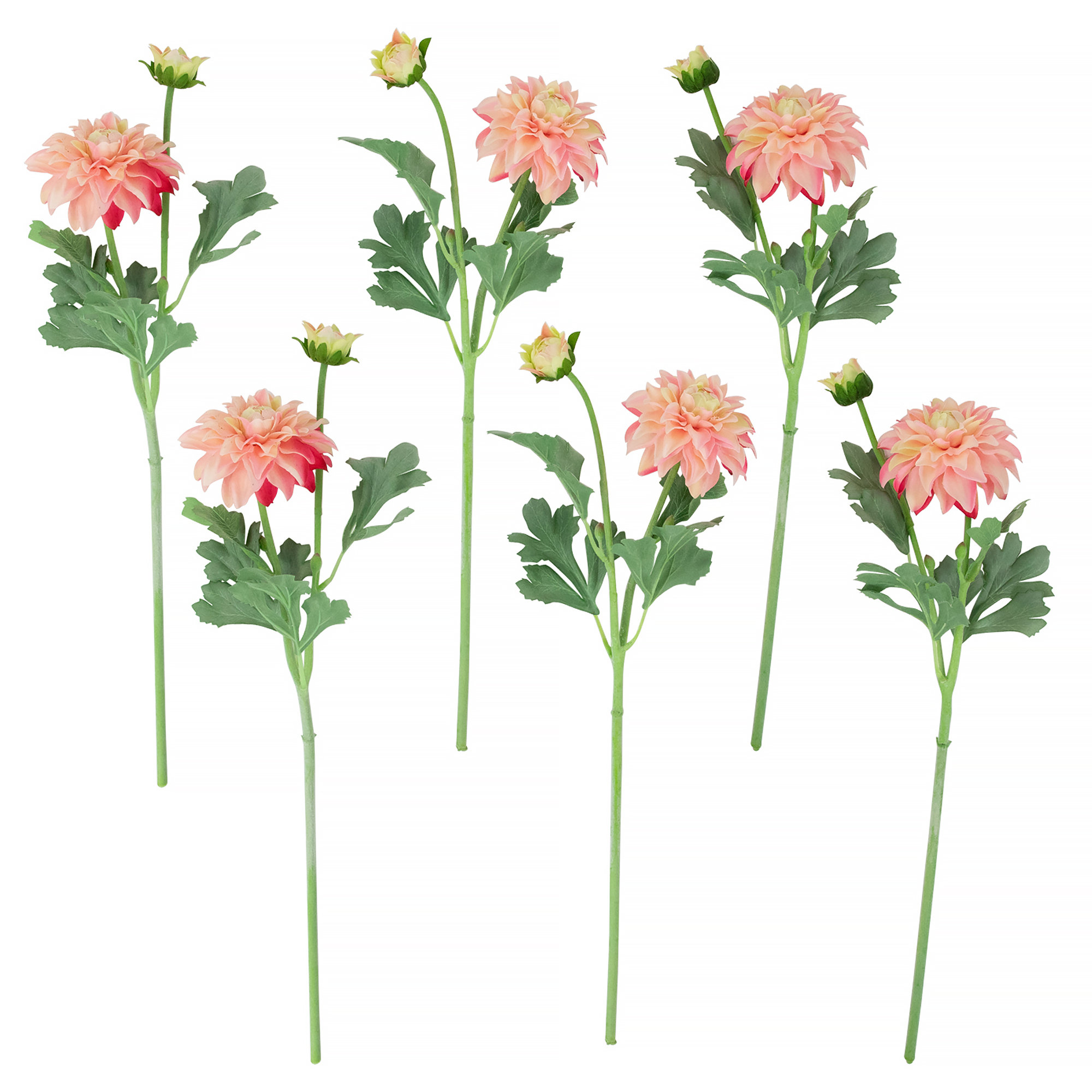 Northlight 20.75 Pink Feather Peony Artificial Christmas Floral Pick