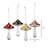 Arly 4" Hanging Mushroom Ornament