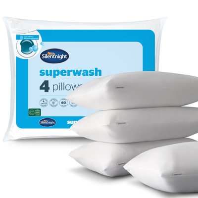Silentnight Deluxe Superwash Hypoallergenic Medium Support Pillows