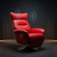 Fauteuil inclinable électrique pivotant de 320 degrés en cuir italien Eclipse-676204631