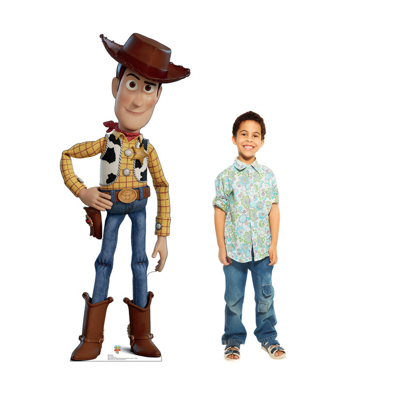 60'' Woody Toy Story 4 Cardboard Standup