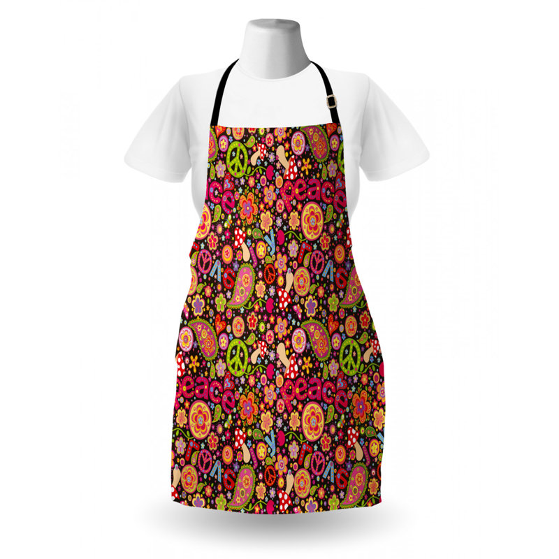 Floral Bib Apron