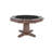 Yael Game Table w Reversible 53 Inch Black Felt Tabletop, Brown Mahogany Wood