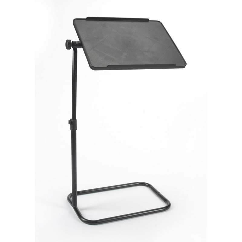 Height Adjustable C-Shaped Pivoting Bedside Side Table