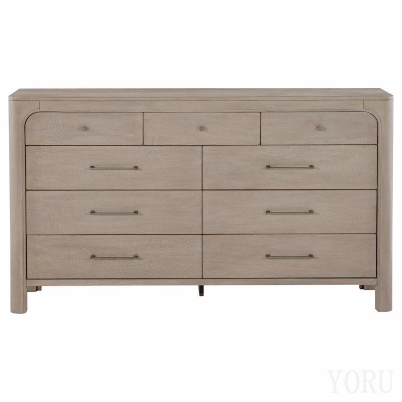 Weathered Mango 9-Drawer Dresser