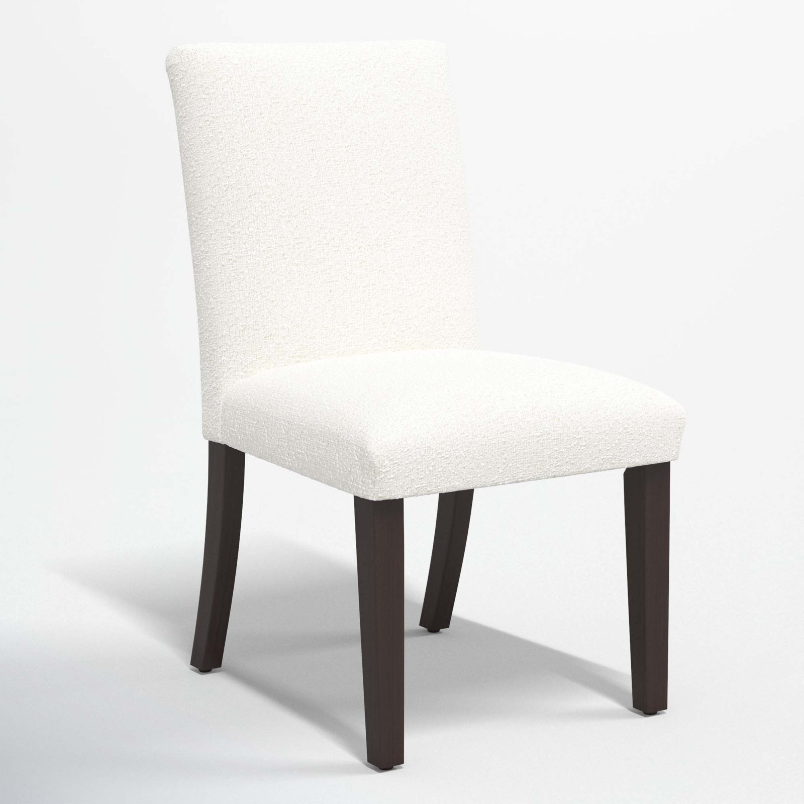 Benson Dining Chair, Classic Snow Boucle