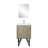 Lancy 24 in W x 20 in D Single Bath Vanity Mirror and Faucet Set-113284450