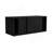 Wall Cabinet Bliss, Office, Black-125915654
